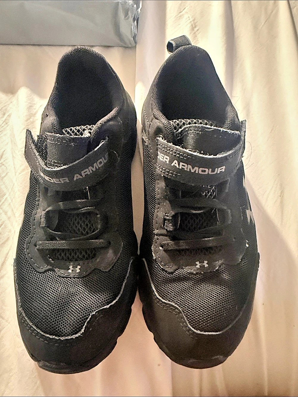 Under Armour UA Pursuit 4 AC Black Athletic Sneakers